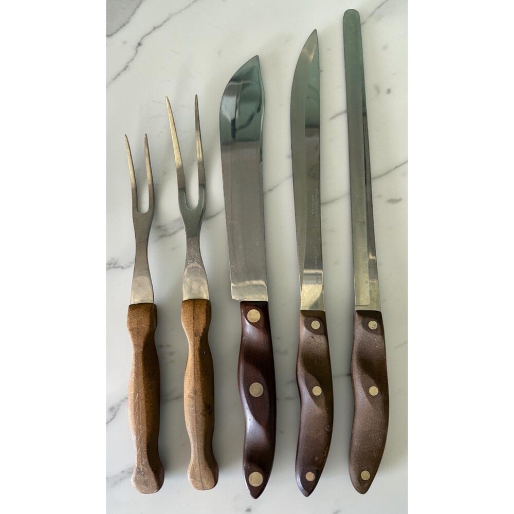 Vintage Cutco Knives 5 Pieces - #22 #23 #24 #26 #27 - Some minor damage